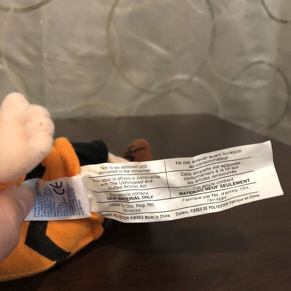 Vintage Peanuts Charlie Brown Mini Bean Bag Toy Plush Applause W/ Tags 8” - Picture 8 of 11